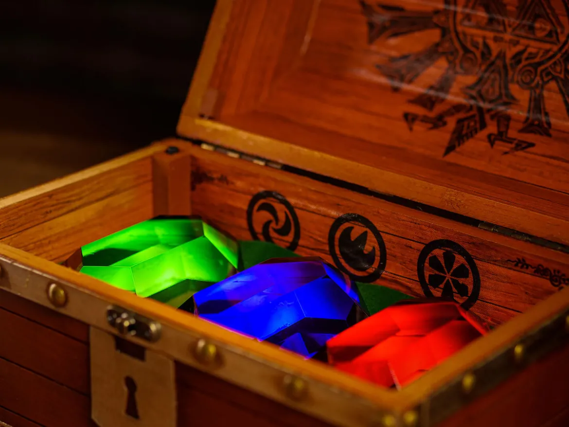 Zelda - Rubin Schatztruhe mit Game Sound