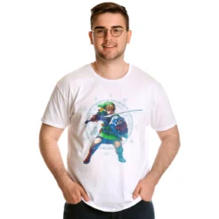 Zelda - Skyward Sword Pose T-Shirt weiß