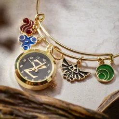 Zelda - Symbols Charm Armband mit Uhr