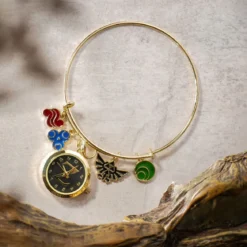 Zelda - Symbols Charm Armband mit Uhr