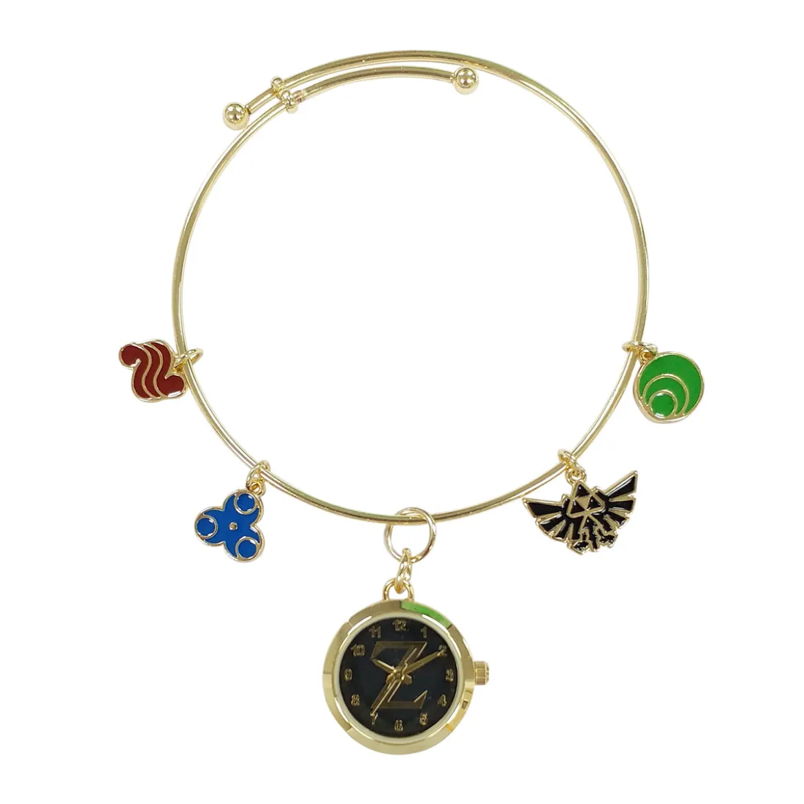 Zelda - Symbols Charm Armband mit Uhr