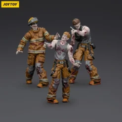 Zombie Dark Source Actionfiguren 3er-Pack Firefighters 8 cm