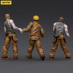 Zombie Dark Source Actionfiguren 3er-Pack Firefighters 8 cm