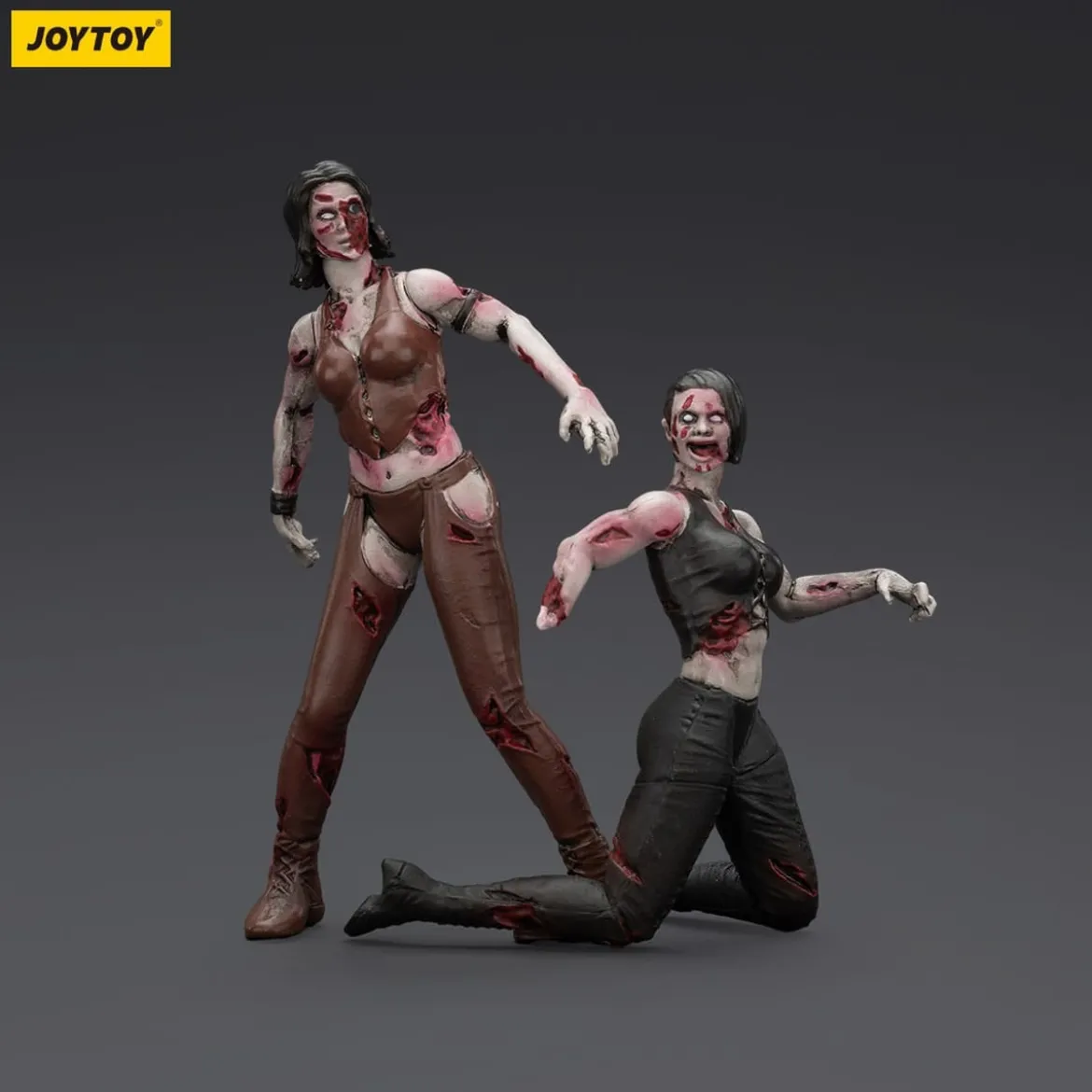 Zombie Dark Source Actionfiguren 2er-Pack Female wrestlers 8 cm