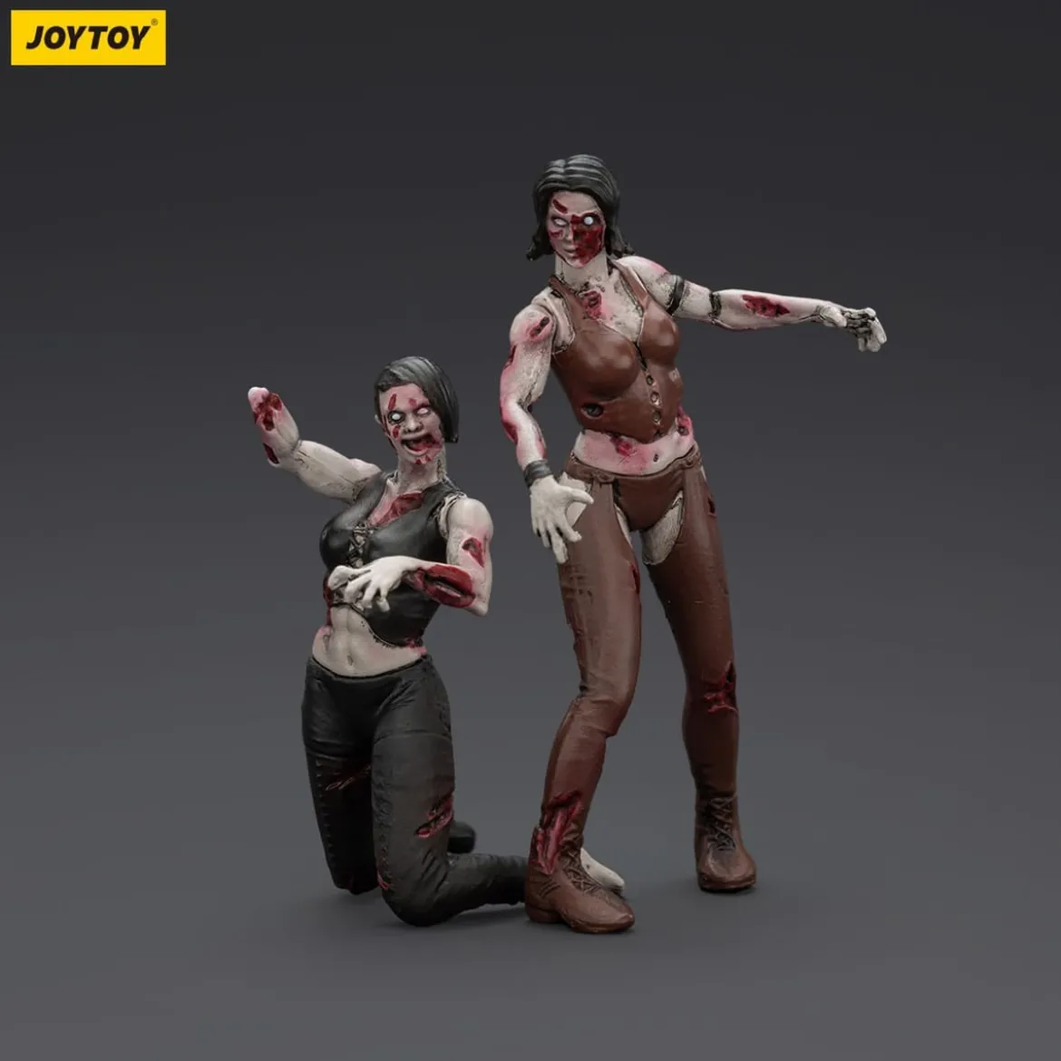 Zombie Dark Source Actionfiguren 2er-Pack Female wrestlers 8 cm