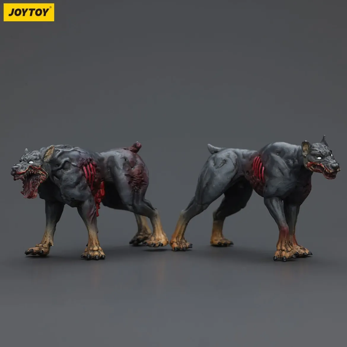 Zombie Dark Source Actionfiguren 2er-Pack Police Dogs 8 cm