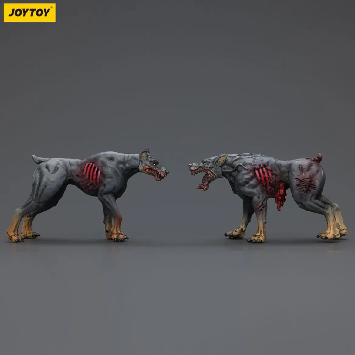 Zombie Dark Source Actionfiguren 2er-Pack Police Dogs 8 cm