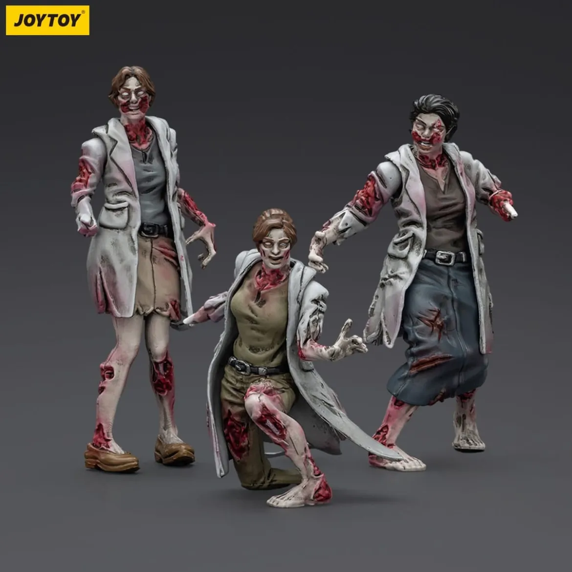 Zombie Dark Source Actionfiguren 3er-Pack Medics 8 cm