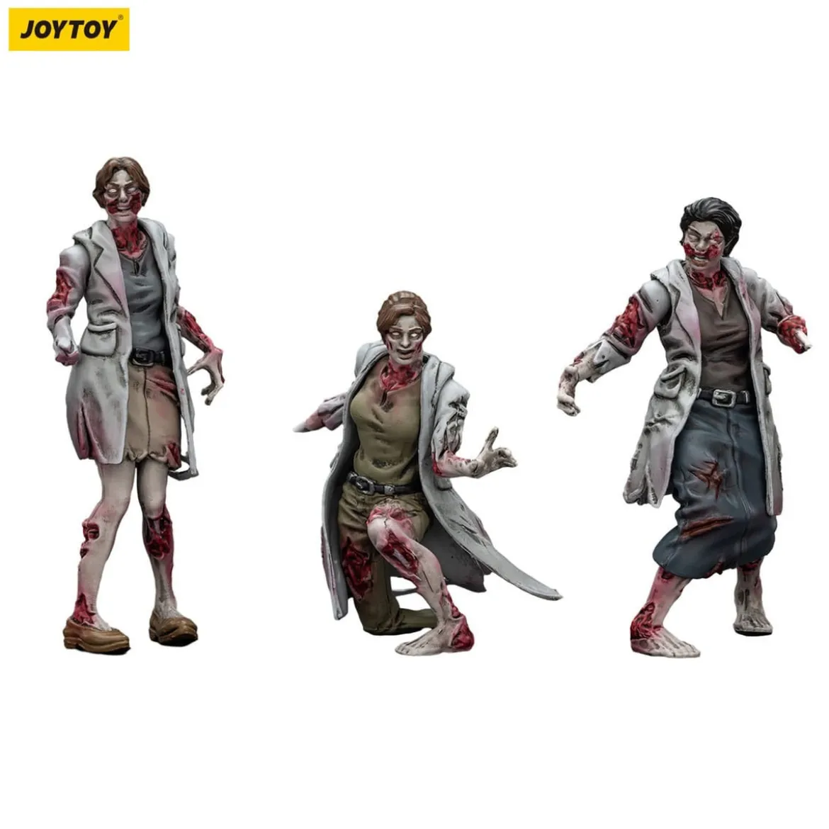 Zombie Dark Source Actionfiguren 3er-Pack Medics 8 cm