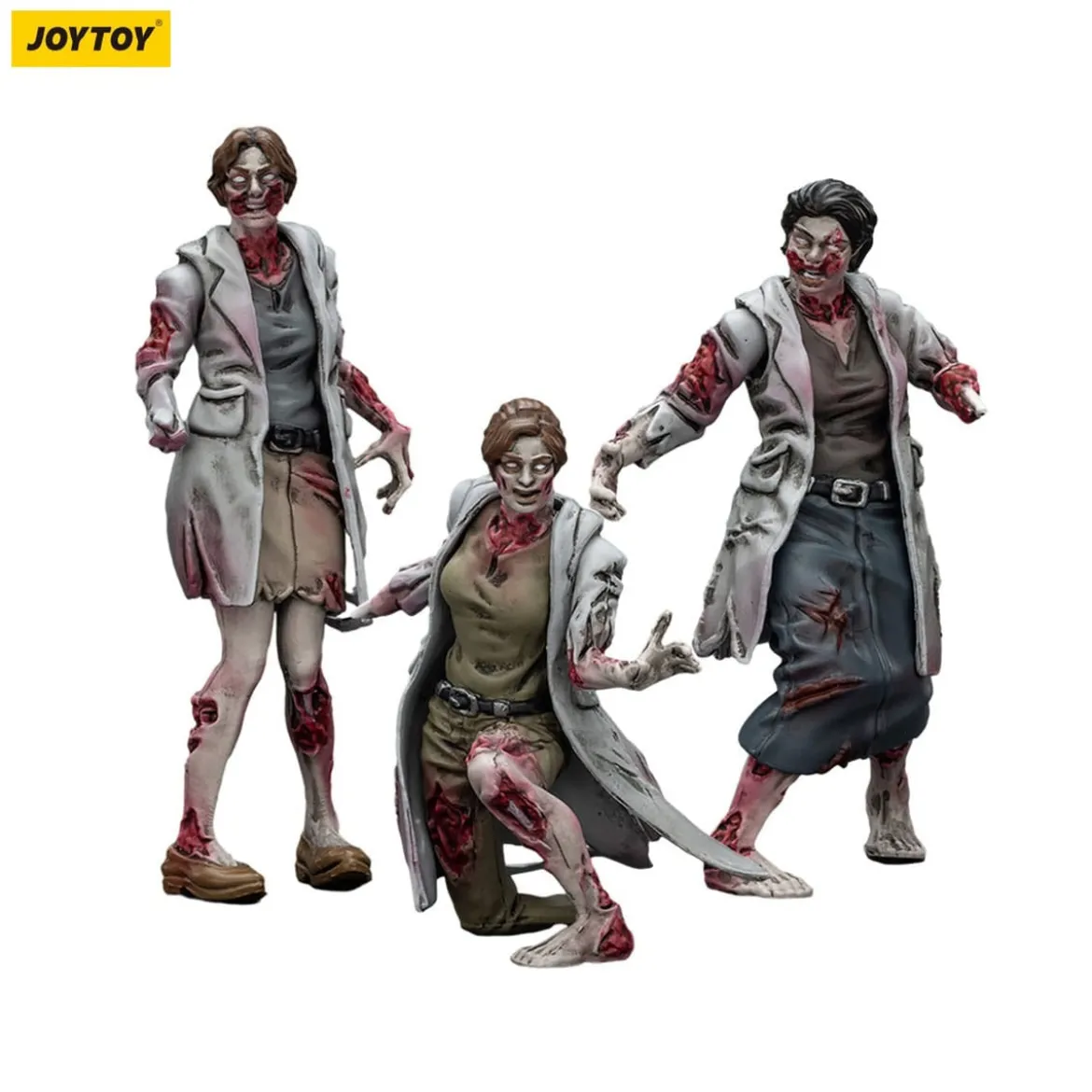 Zombie Dark Source Actionfiguren 3er-Pack Medics 8 cm
