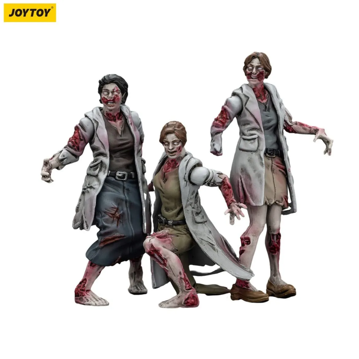 Zombie Dark Source Actionfiguren 3er-Pack Medics 8 cm