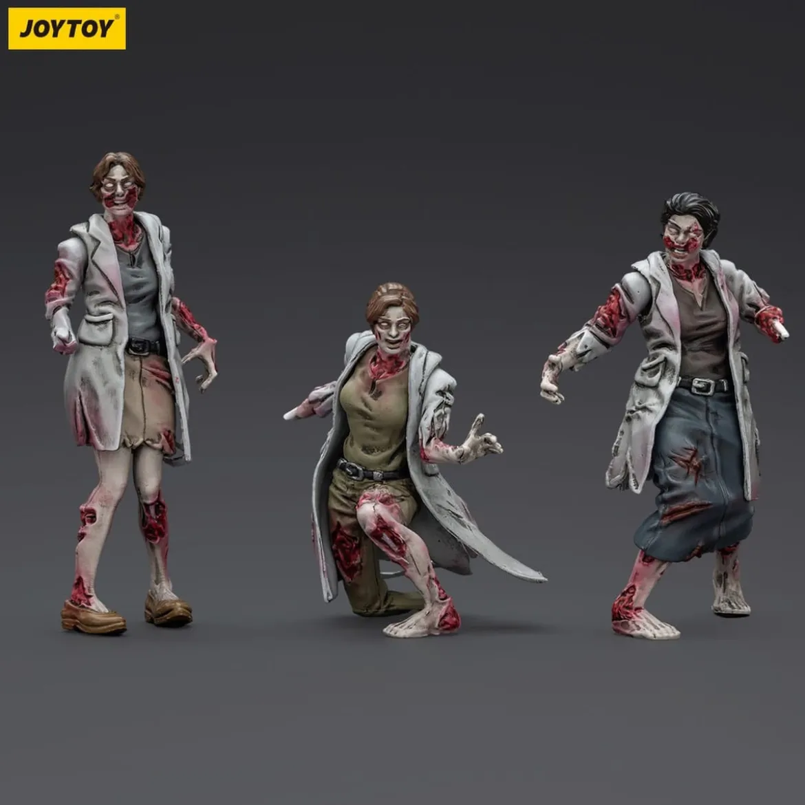 Zombie Dark Source Actionfiguren 3er-Pack Medics 8 cm