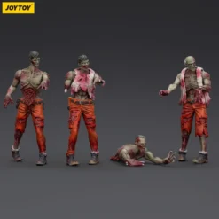 Zombie Dark Source Actionfiguren 4er-Pack Mechanic Team 8 cm