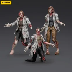 Zombie Dark Source Actionfiguren 3er-Pack Scientists (Female) 8 cm