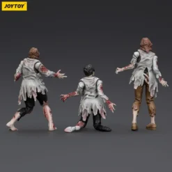 Zombie Dark Source Actionfiguren 3er-Pack Scientists (Female) 8 cm