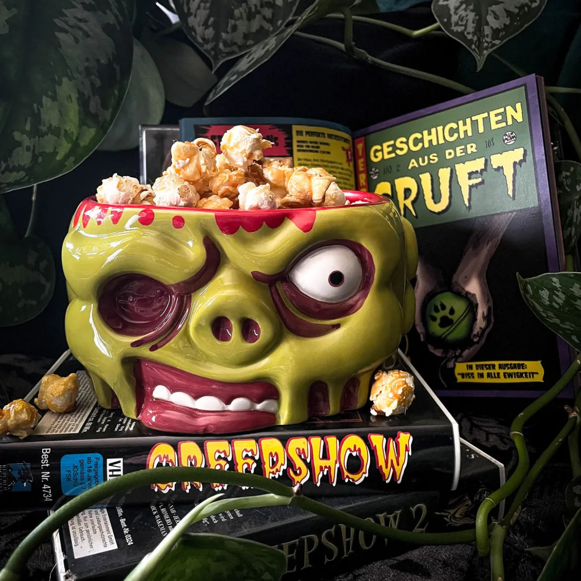 Zombie Kopf 3D Schale
