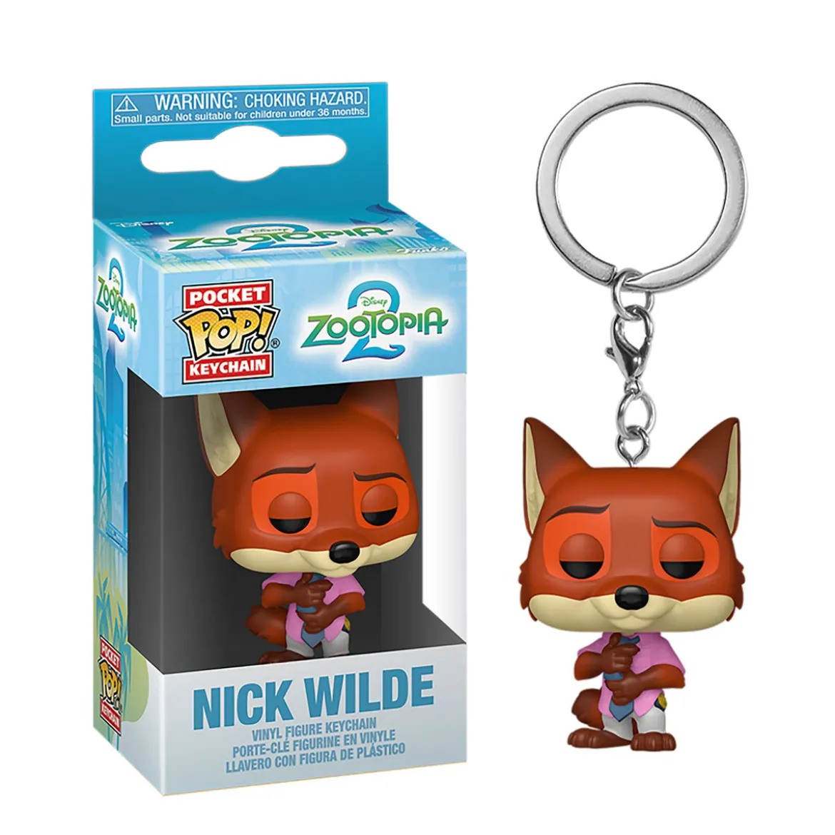 Zootopia - Nick Wilde Funko Pop Schlüsselanhänger