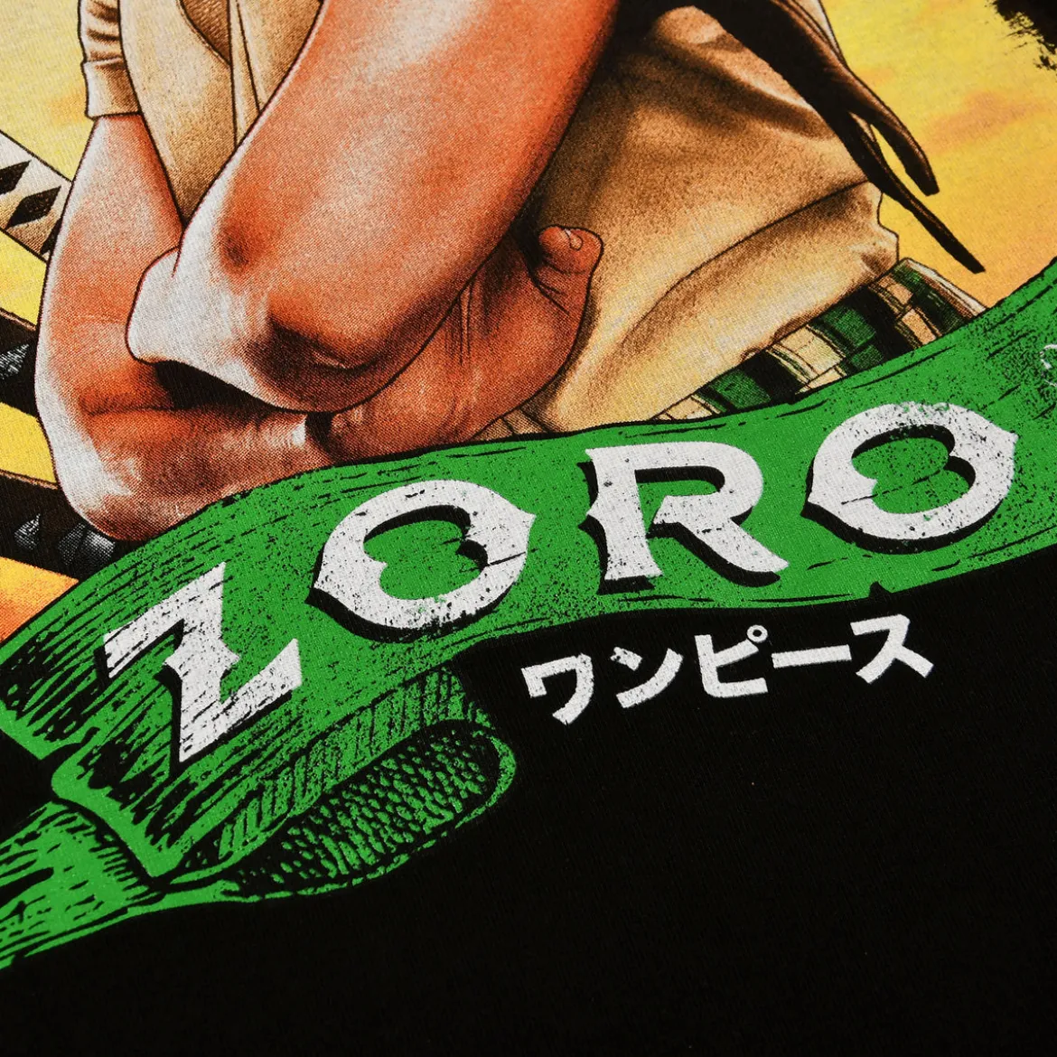 Zoro T-Shirt schwarz - One Piece