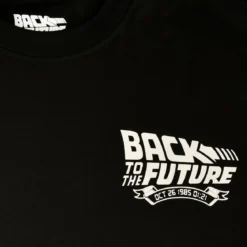 Zurück in die Zukunft - DeLorean Oversize T-Shirt schwarz