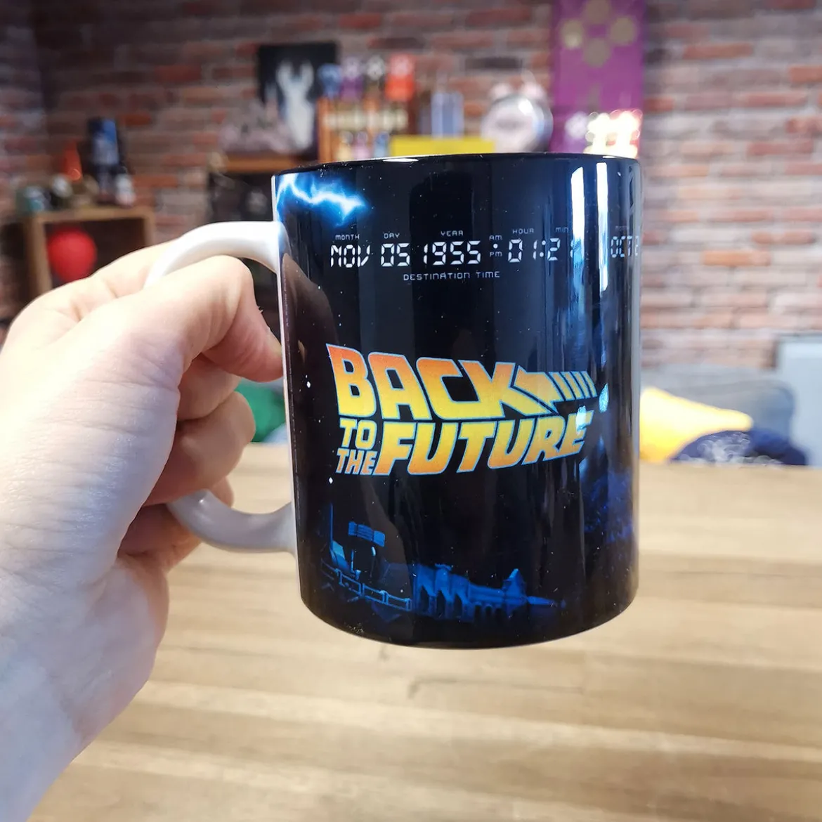 Zurück in die Zukunft - Delorean Tasse