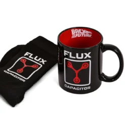 Zurück in die Zukunft - Flux Capacitor Socken und Tasse Set