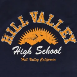 Zurück in die Zukunft - Hill Valley T-Shirt blau