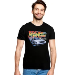 Zurück in die Zukunft - Outatime Tour T-Shirt schwarz