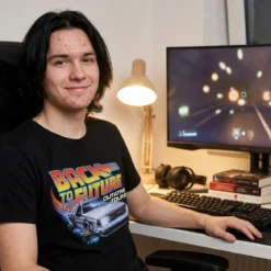 Zurück in die Zukunft - Outatime Tour T-Shirt schwarz