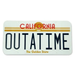 Zurück in die Zukunft - Outatime Schild