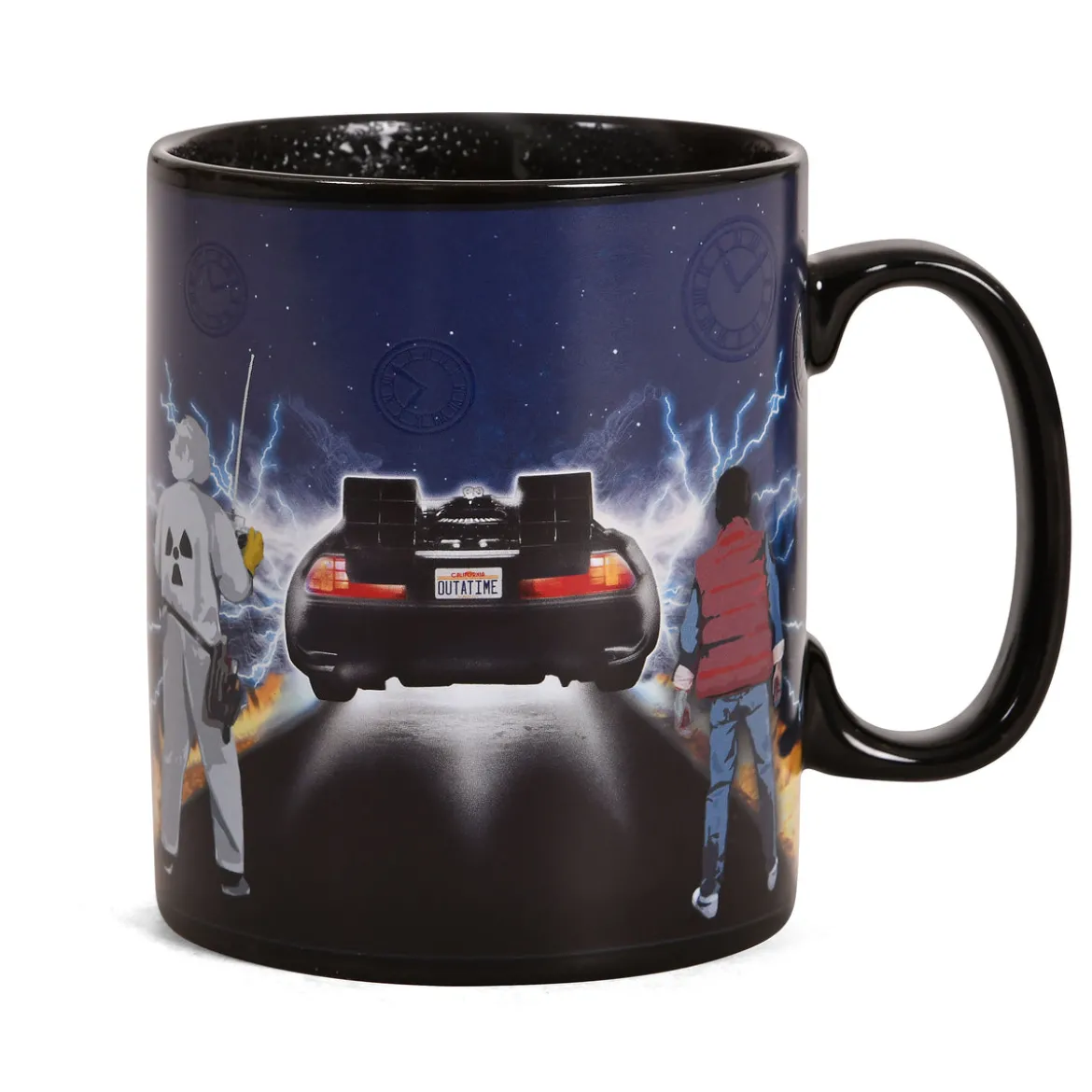 Zurück in die Zukunft - Travel Time Thermoeffekt Tasse